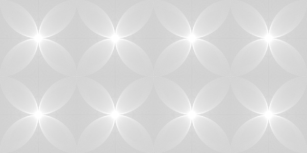 Vector abstract background line art geometric background light gray seamless pattern