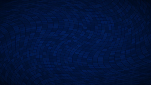 Abstract background of small squares or pixels in dark blue colors