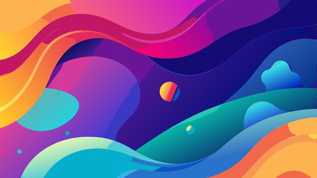 Vector abstract background vector illustration concept