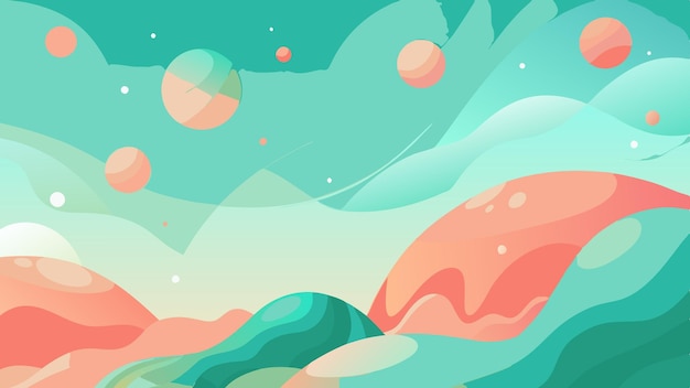 Vector abstract background vector illustration concept