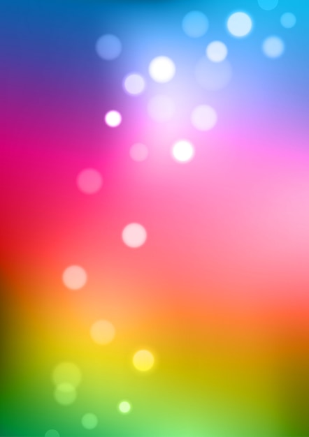 Abstract background with bokeh. 