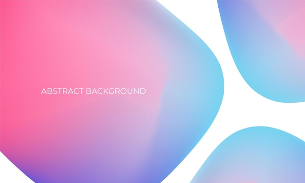 Abstract background with colorful gradient shapes