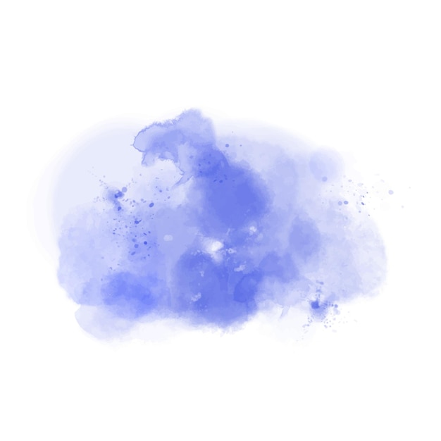 Abstract blue watercolor texture background