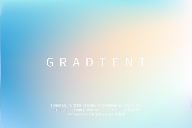 Vector abstract colorful gradient background banner v14