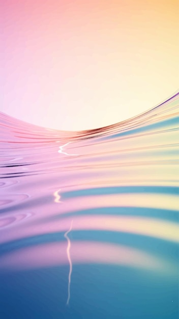 Vector abstract colorful water ripples