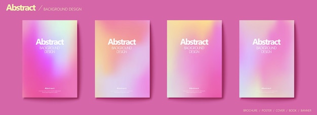 Abstract cover template