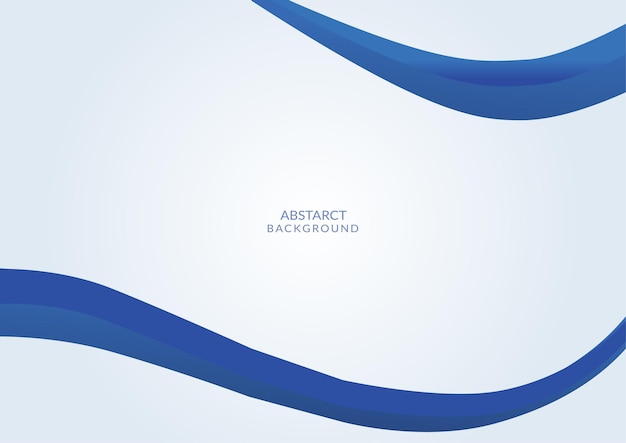 Abstract geometric blue wide background and business presentation template