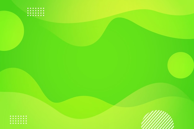 Vector abstract green gradient background