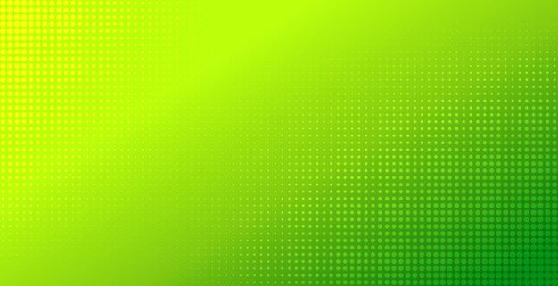 Abstract green gradient halftone background Natural color vector backdrop