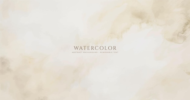 Vector abstract horizontal watercolor background hand drawn vector texture brush stroked painting pastel color watercolour