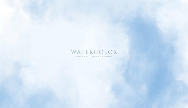 Abstract horizontal watercolor background Neutral light colored empty space background illustration