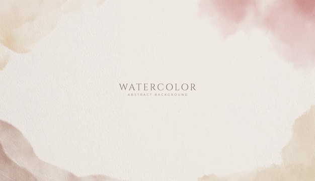 Abstract horizontal watercolor background Neutral light purple colored empty space background illustration