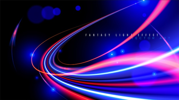 Abstract Light Speed in Vector