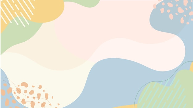 Vector abstract pastel color background