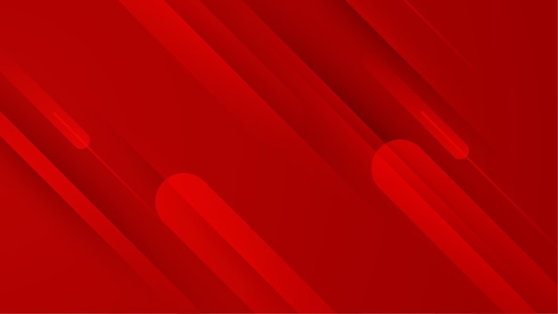 Abstract red vector background with stripes