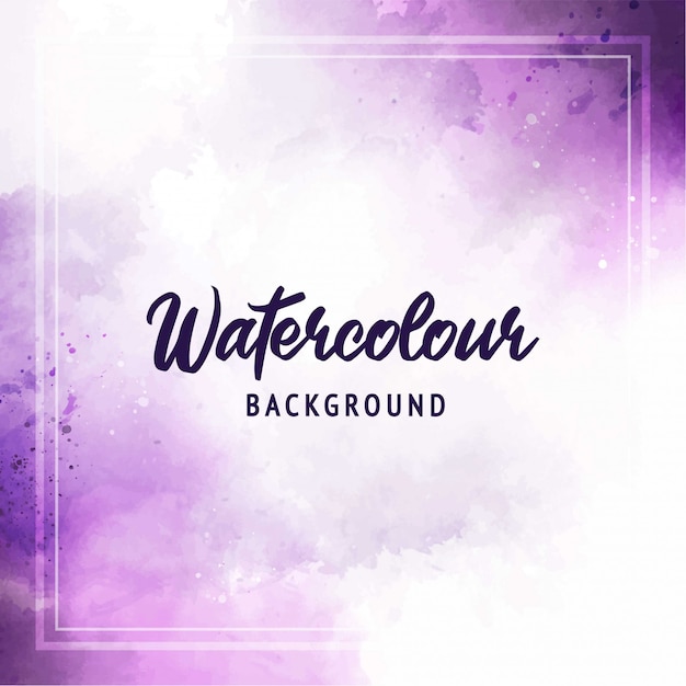 Abstract watercolor soft Purple background