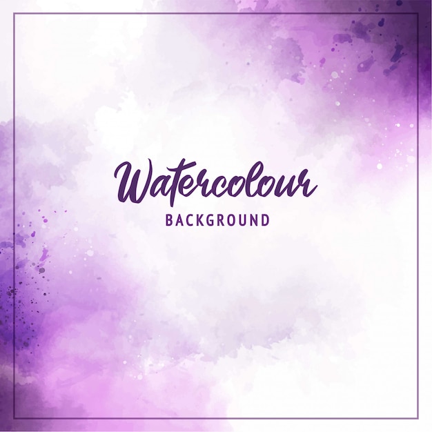 Abstract watercolor soft Purple background  