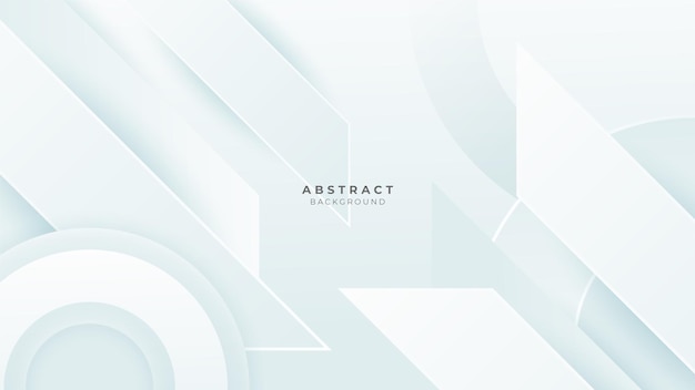 Vector abstract white shape with futuristic concept background vector abstract gray geometric background designed for business presentation background