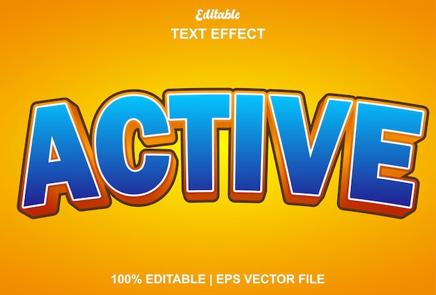 Active text effects can be edited for games logos and more