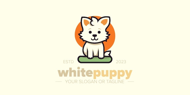 Adorable Puppy Vectors Perfect for Pet Shop House and Clinic Branding