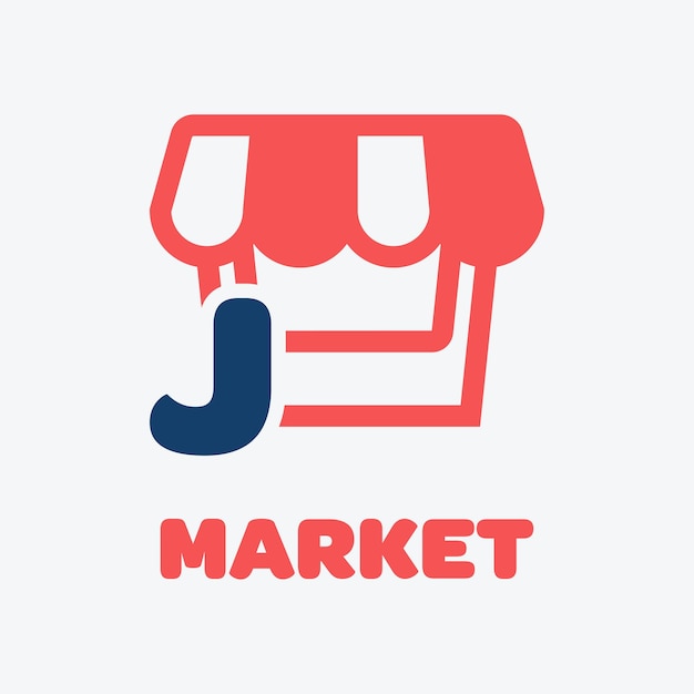 Alphabet J Market Logo