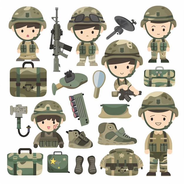 army soldier illustration vector military patriotism independence war background symbol un