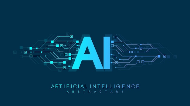 Artificial Intelligence Logo icon concept