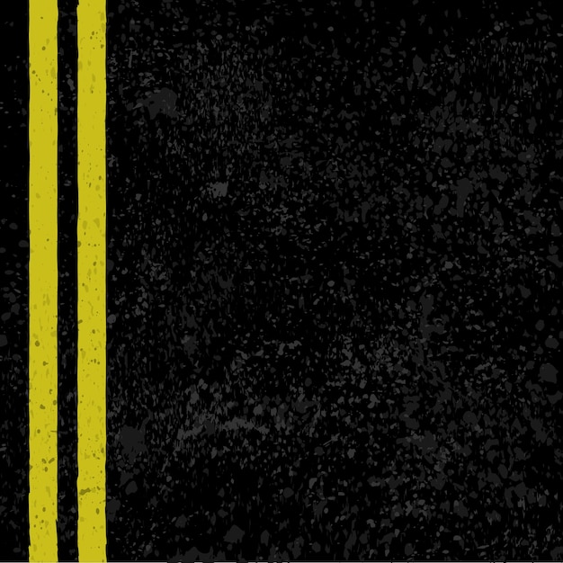 Vector asphalt with road lines