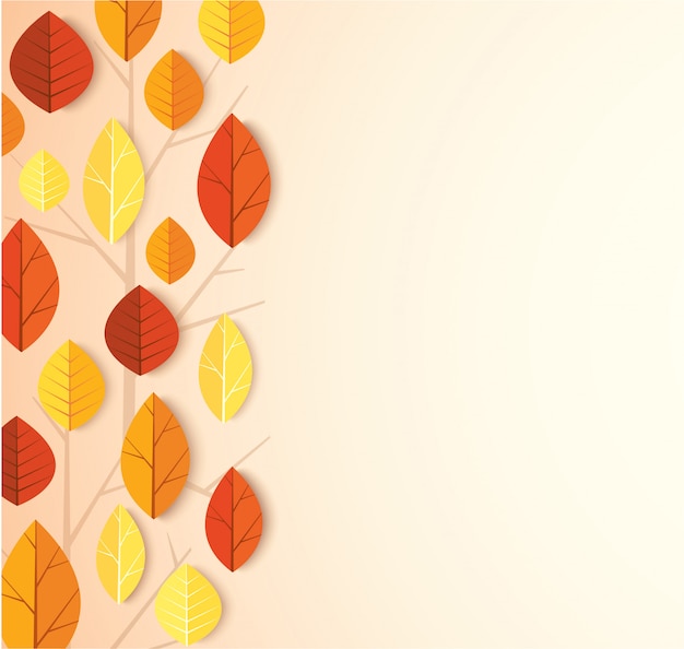 Autumn  leaves background