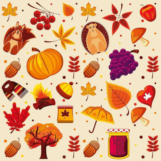 Autumn season background