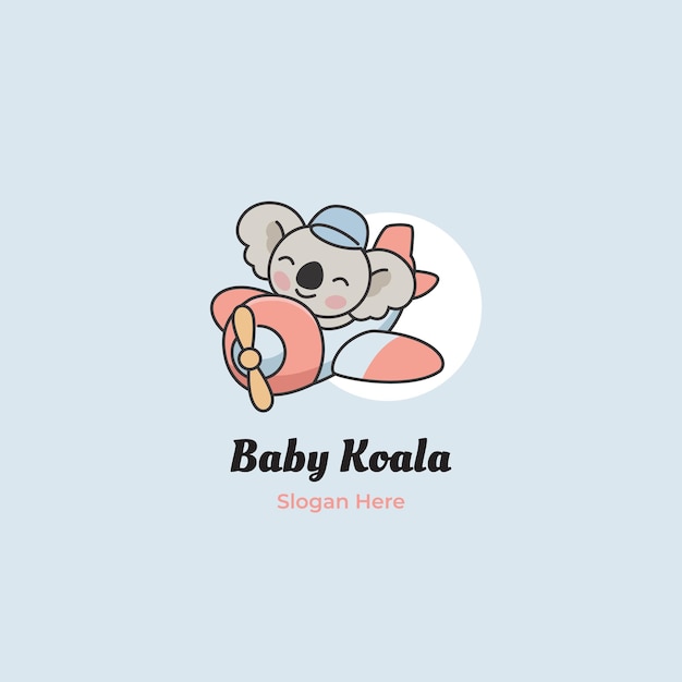 Baby Koala logo, baby store and baby shop