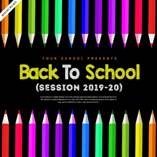 Back To School Poster