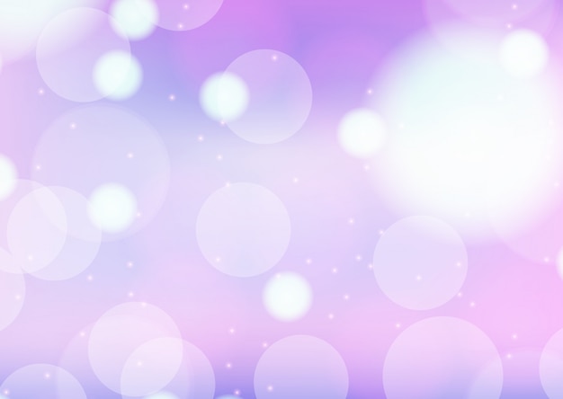 Background template design with purple lights