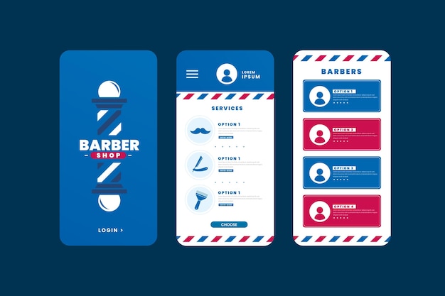 Barber shop booking app