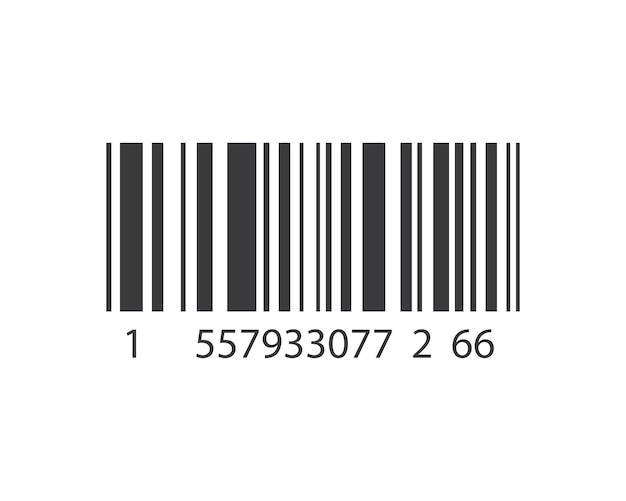Vector barcode vector icon illustration design