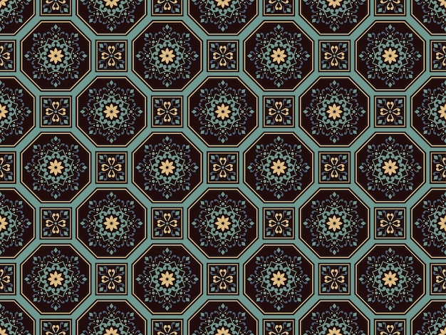 batik pattern traditional indonesia motif java culture backdrop background wallpaper geometry color