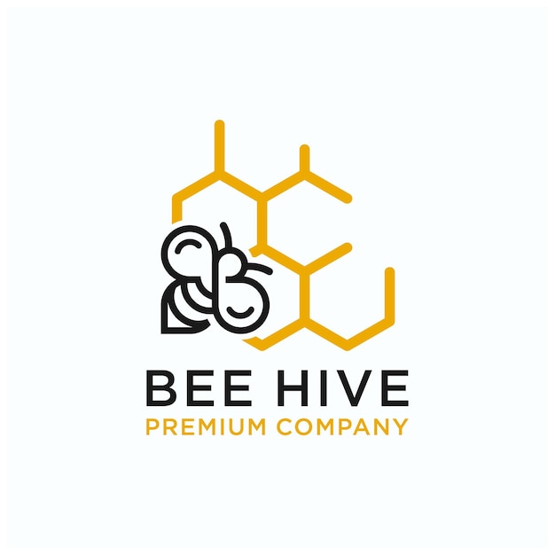 Bee logo design