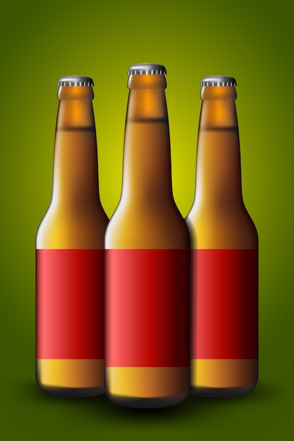 Beer Bottle Brown