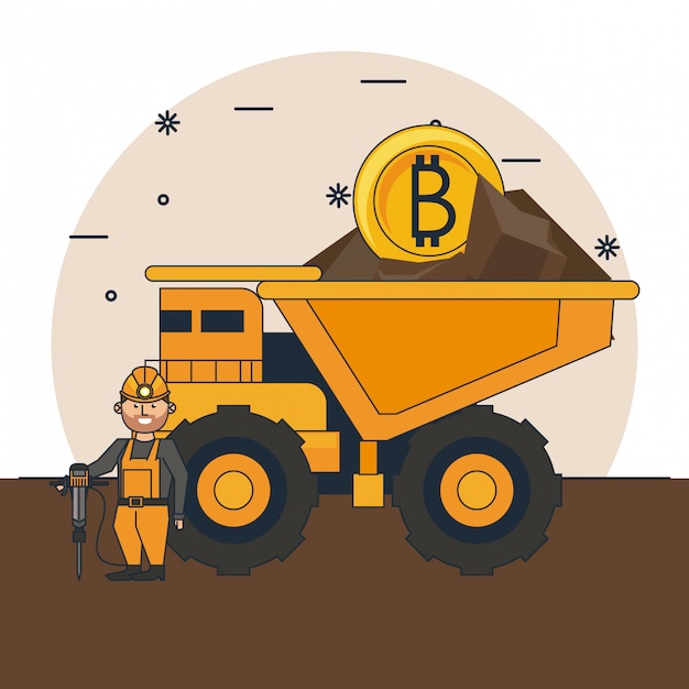 Bitcoin mining cartoons