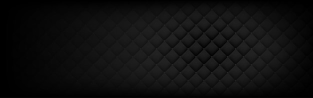 Vector black luxury leather pattern background horizontal design for background backdrop