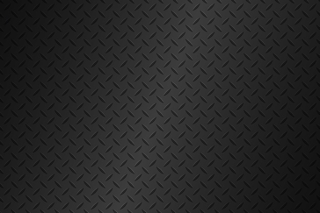 Vector black metal plate texture stainless steel background with gradient modern vector illustration