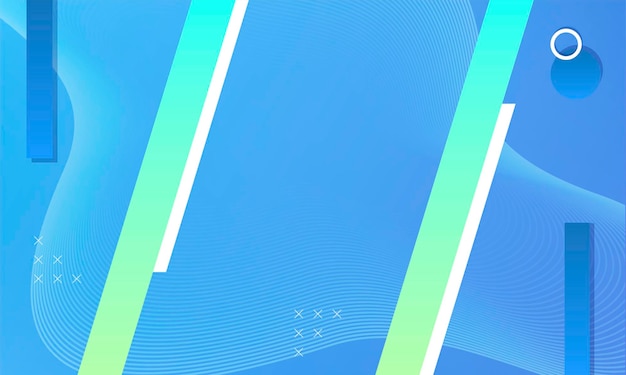 Vector blue abstract background