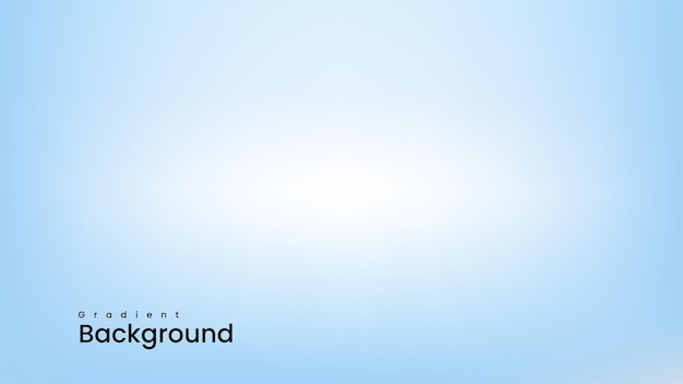 Vector blue gradient background