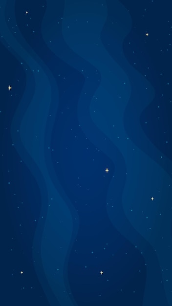 Vector blue star systems background vector illustration cartoon style star systems light graphic on dark