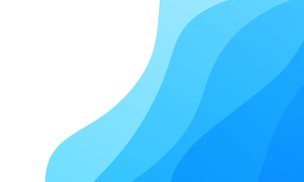 Blue wave abstract background