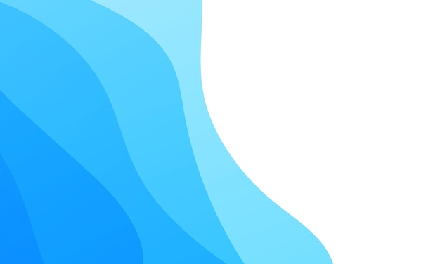 Blue wave abstract background