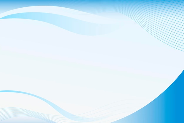 Vector blue wave background