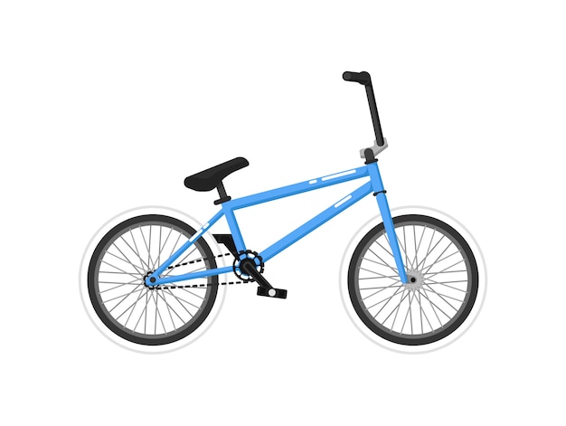 BMX sport bicycle isolated icon