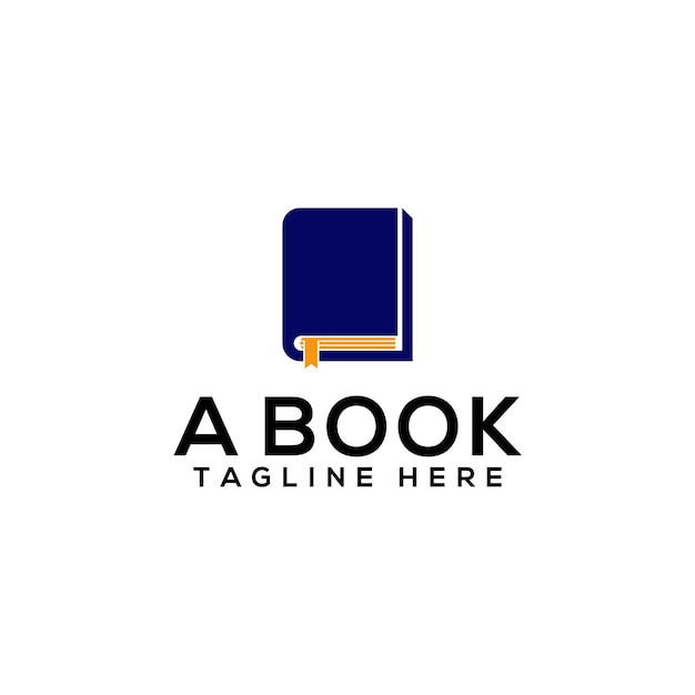 Book Logo Design Template Vector