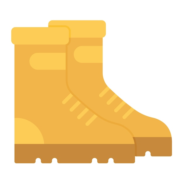 Boots Vector Illustration Style